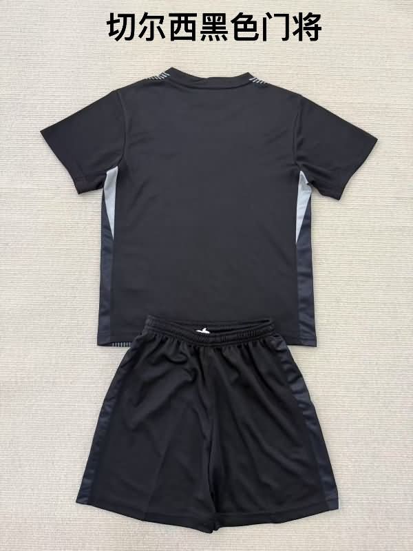25/26 Chelsea Goalkeeper Black Soccer Jersey