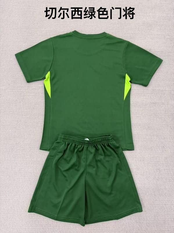 25/26 Chelsea Goalkeeper Green Soccer Jersey