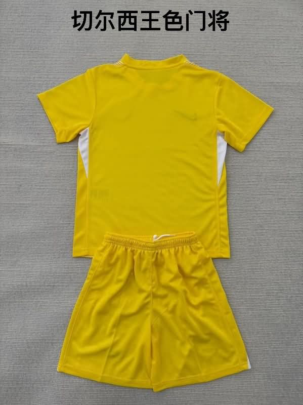 25/26 Chelsea Goalkeeper Yellow Soccer Jersey
