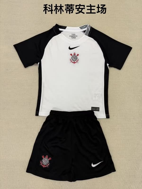 25/26 Corinthians Home Soccer Jersey