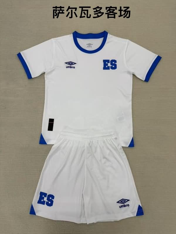2025 El Salvador Away Soccer Jersey