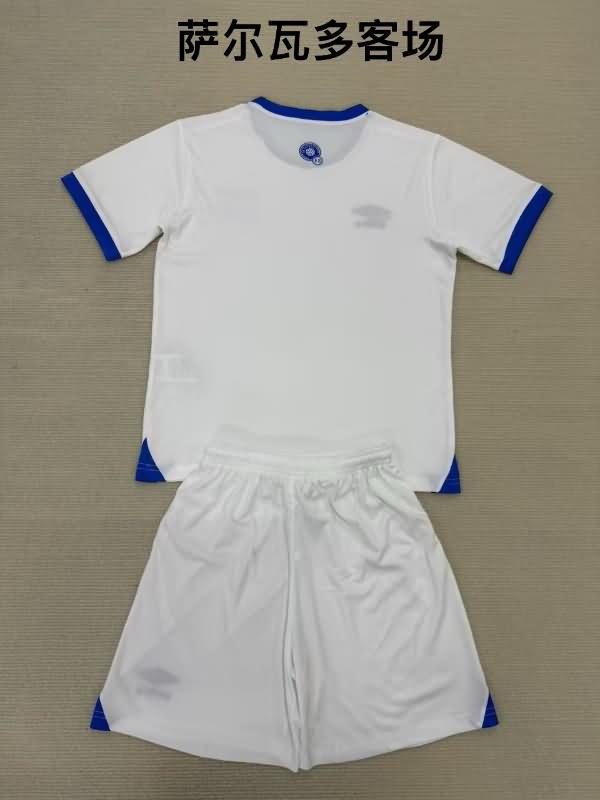 2025 El Salvador Away Soccer Jersey