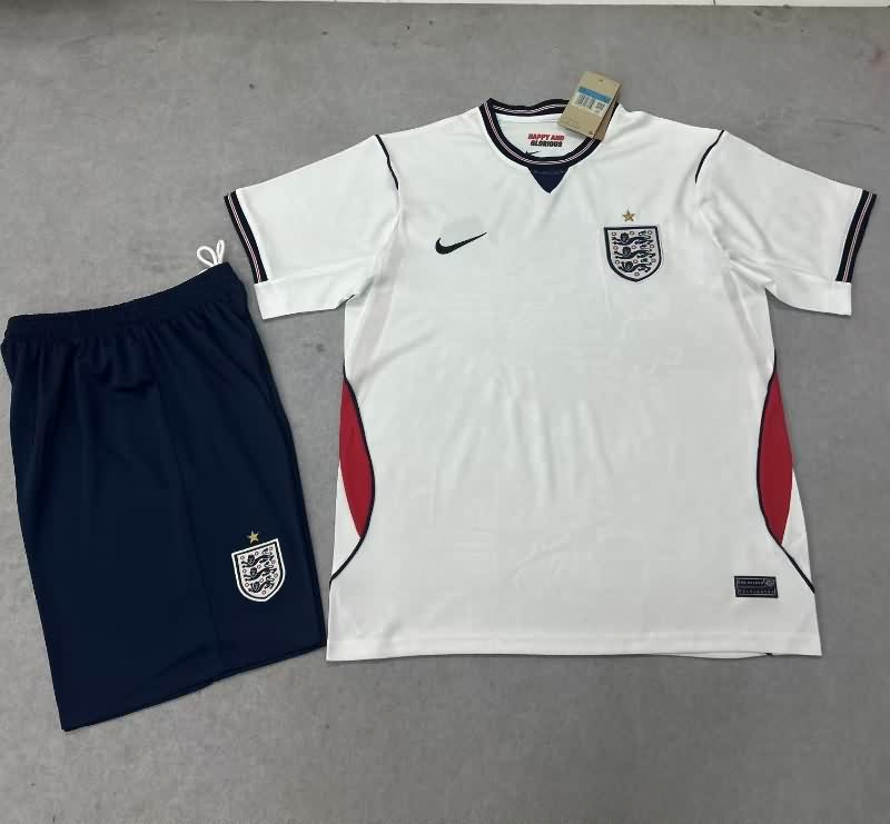 2026 England Home Soccer Jersey