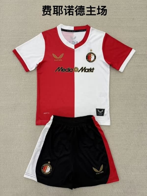 25/26 Feyenoord Home Soccer Jersey