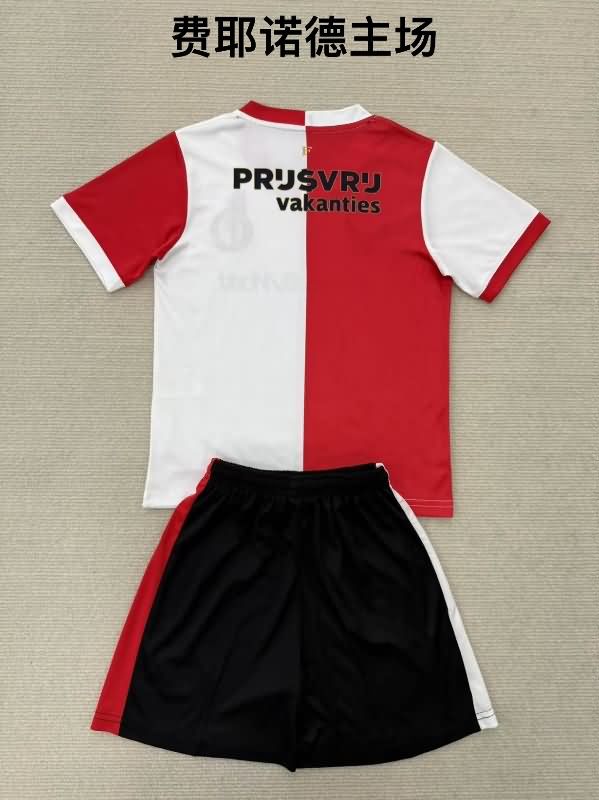 25/26 Feyenoord Home Soccer Jersey