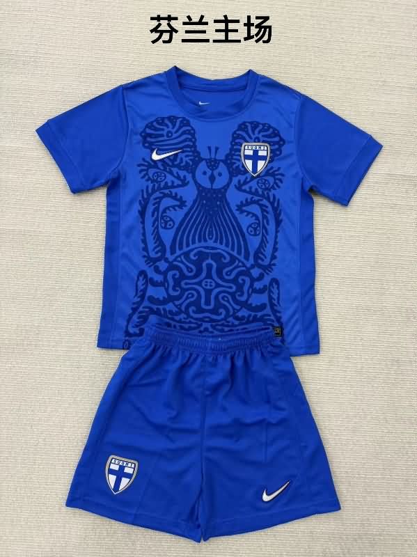 2025 Finland Home Soccer Jersey