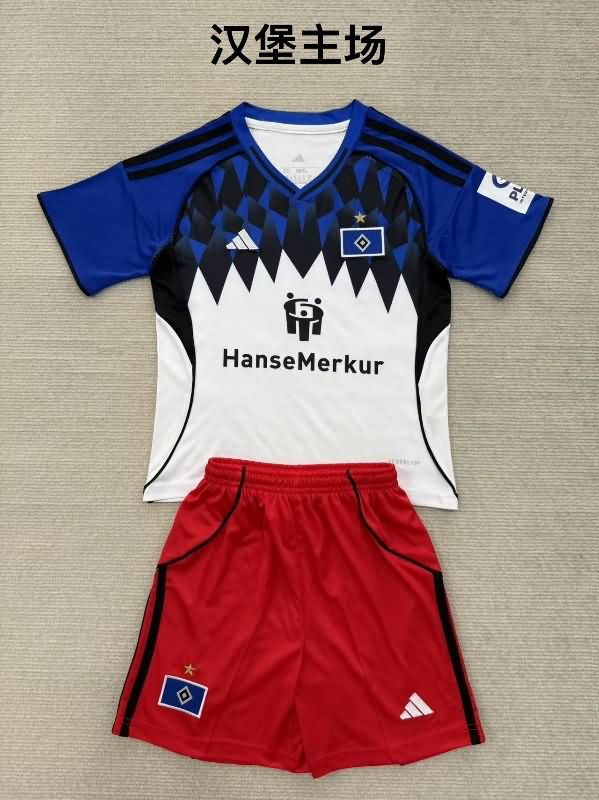 25/26 Hamburg Home Soccer Jersey