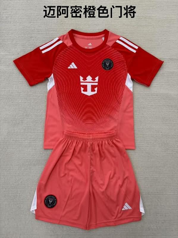 2025 Inter Miami Goalkeeper Red Soccer Jersey