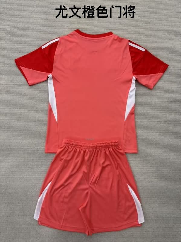 25/26 Juventus Goalkeeper Red Soccer Jersey