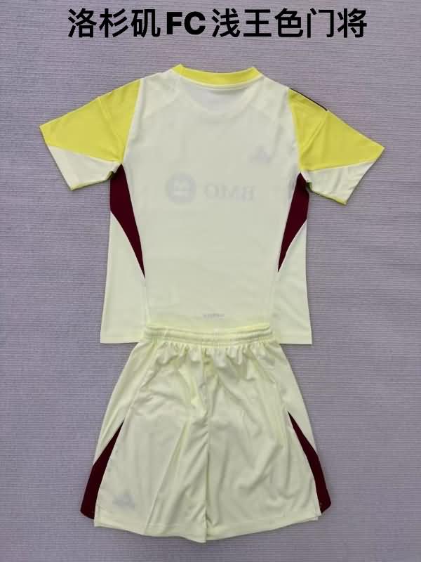 2025 Los Angeles FC Goalkeeper Yellow Soccer Jersey