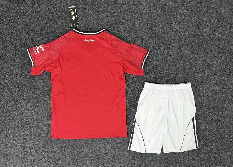 25/26 Manchester United Home Soccer Jersey