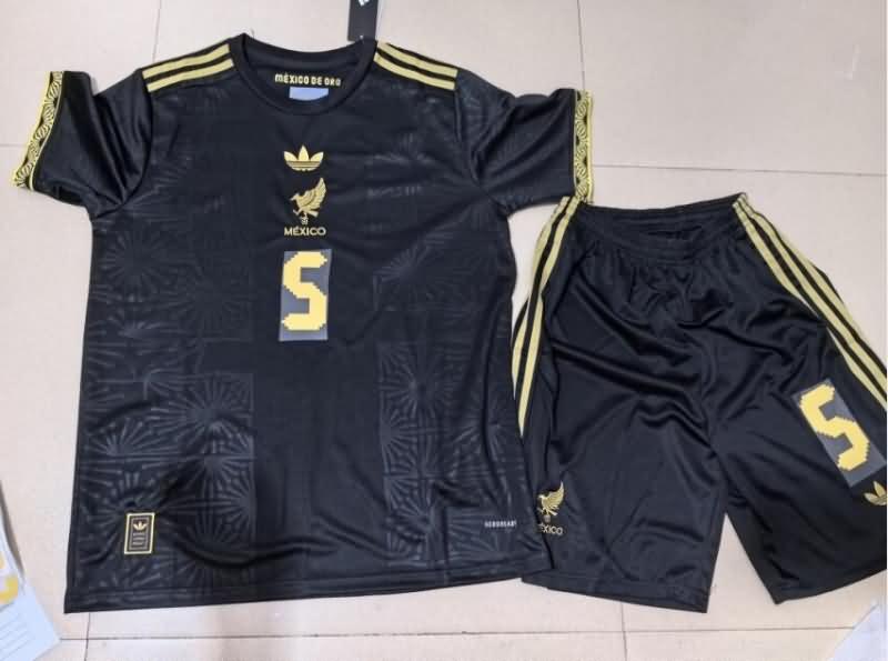 2025 Mexico Black Soccer Jersey