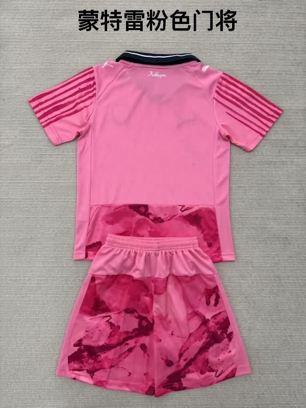 25/26 Monterrey Club World Cup Goalkeeper Pink Soccer Jersey