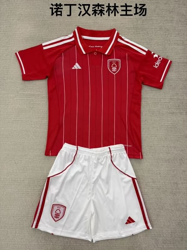 25/26 Nottingham Forest Home Soccer Jersey