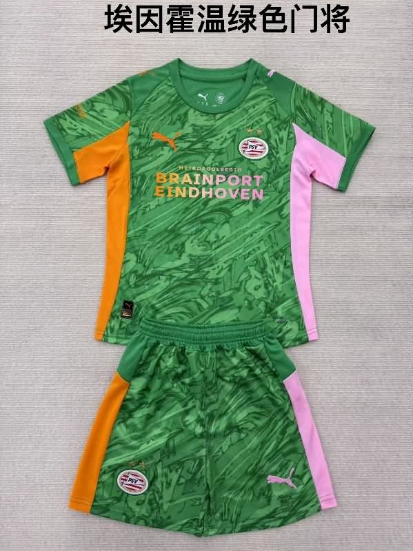 25/26 PSV Eindhoven Goalkeeper Green Soccer Jersey