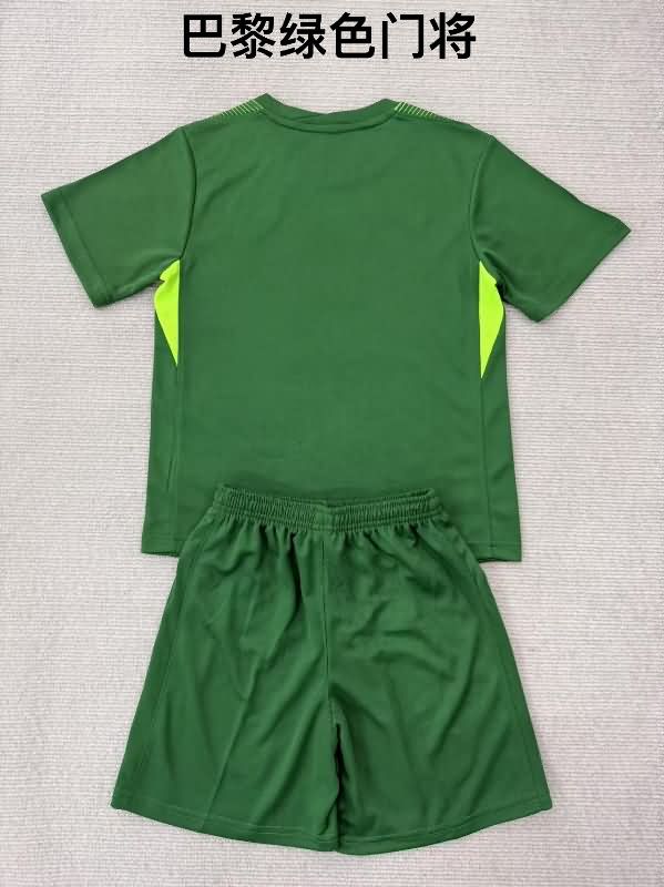 25/26 Paris St Germain Goalkeeper Green Soccer Jersey