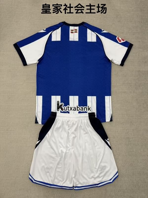 25/26 Real Sociedad Home Soccer Jersey