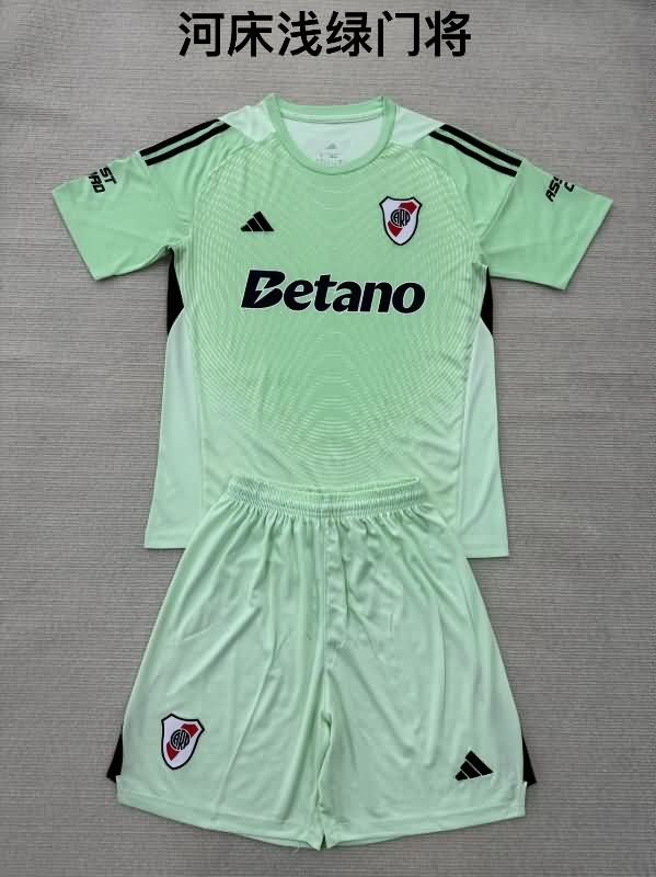 25/26 River Plate Goalkeeper Green Soccer Jersey