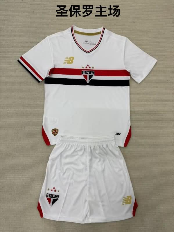2025 Sao Paulo Home Soccer Jersey