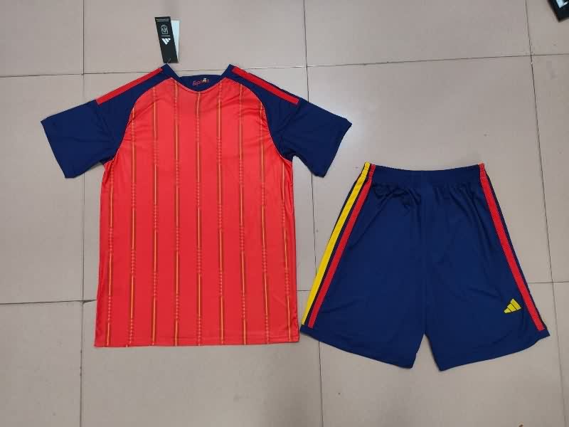 2026 Spain Home Soccer Jersey