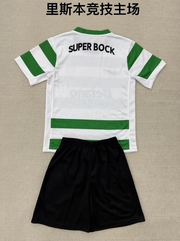25/26 Sporting Lisbon Home Soccer Jersey