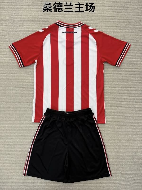 25/26 Sunderland Home Soccer Jersey