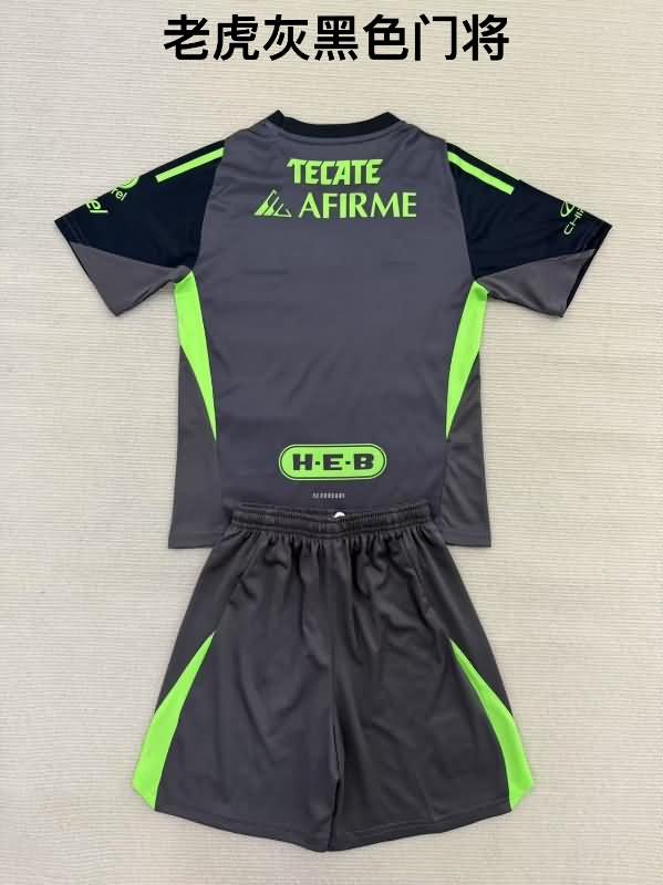 25/26 Tigres UANL Goalkeeper Black Soccer Jersey