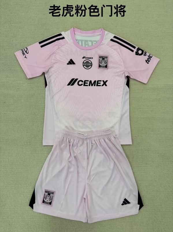 25/26 Tigres UANL Goalkeeper Pink Soccer Jersey