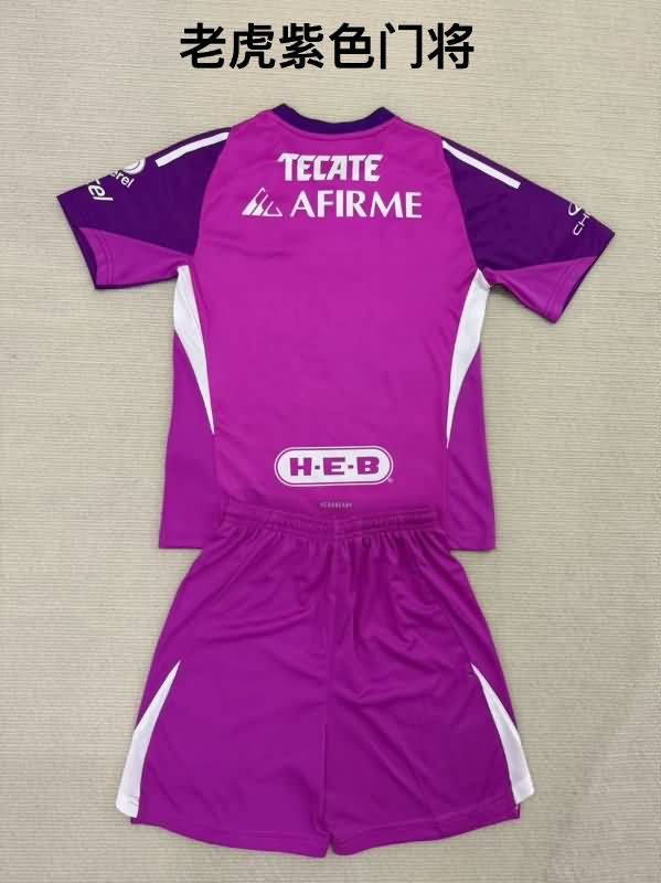 25/26 Tigres UANL Goalkeeper Purple Soccer Jersey