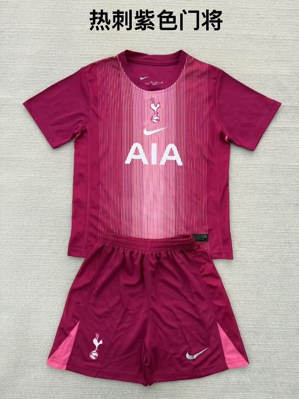 25/26 Tottenham Hotspur Goalkeeper Purple Soccer Jersey