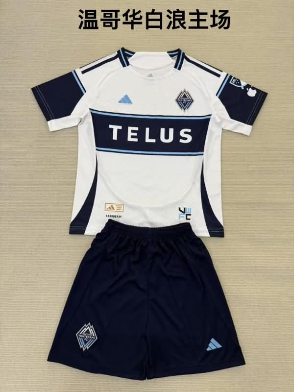 2025 Vancouver Whitecaps Home Soccer Jersey