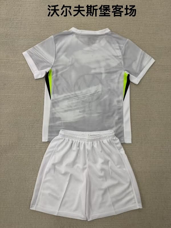 25/26 Wolfsburg Away Soccer Jersey