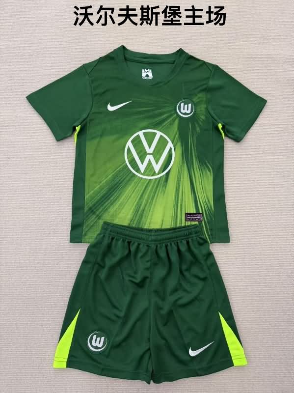 25/26 Wolfsburg Home Soccer Jersey