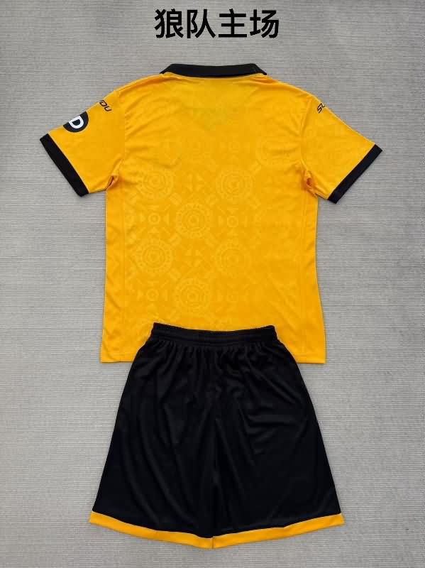 25/26 Wolves Home Soccer Jersey