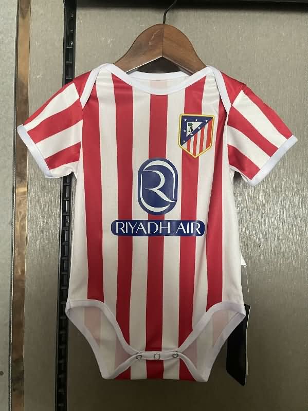 25/26 Atletico Madrid Home Baby Soccer Jerseys