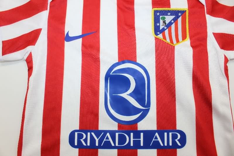 25/26 Atletico Madrid Home Baby Soccer Jerseys