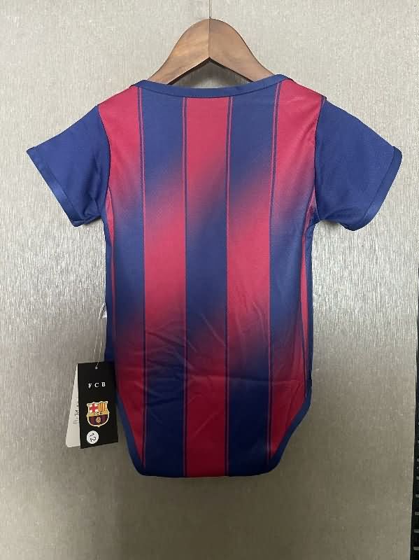 25/26 Barcelona Home Baby Soccer Jerseys