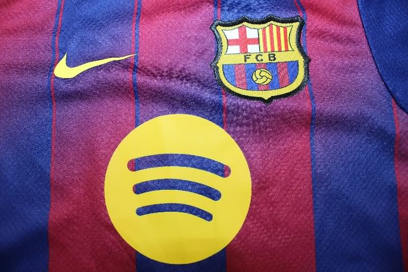 25/26 Barcelona Home Baby Soccer Jerseys