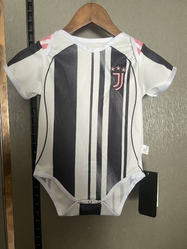 25/26 Juventus Home Baby Soccer Jerseys