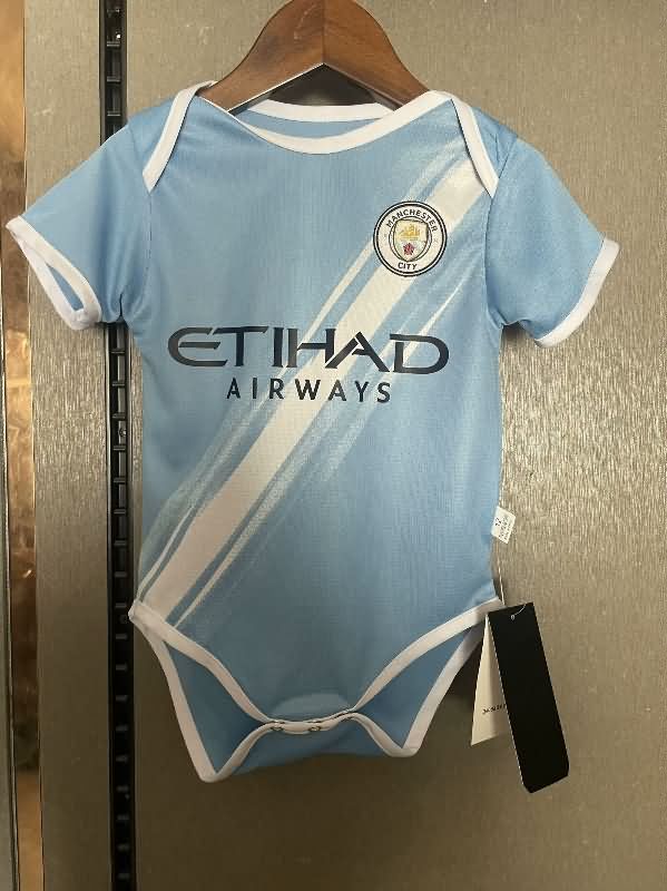 25/26 Manchester City Home Baby Soccer Jerseys