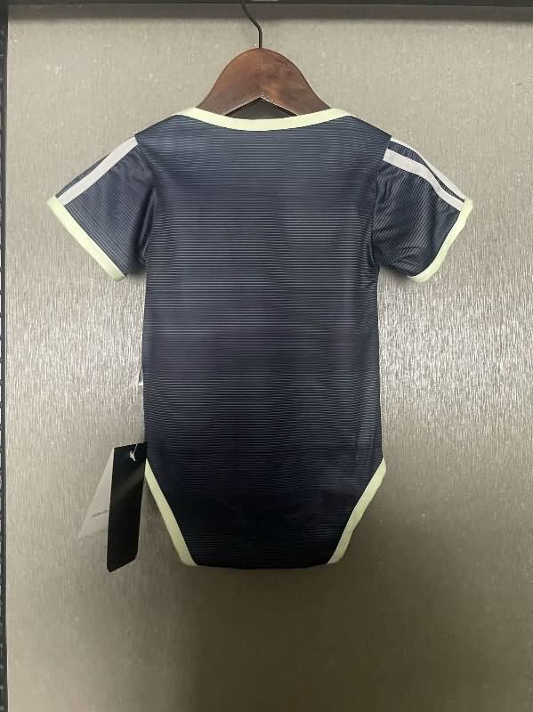 25/26 Real Madrid Dark Blue Baby Soccer Jerseys