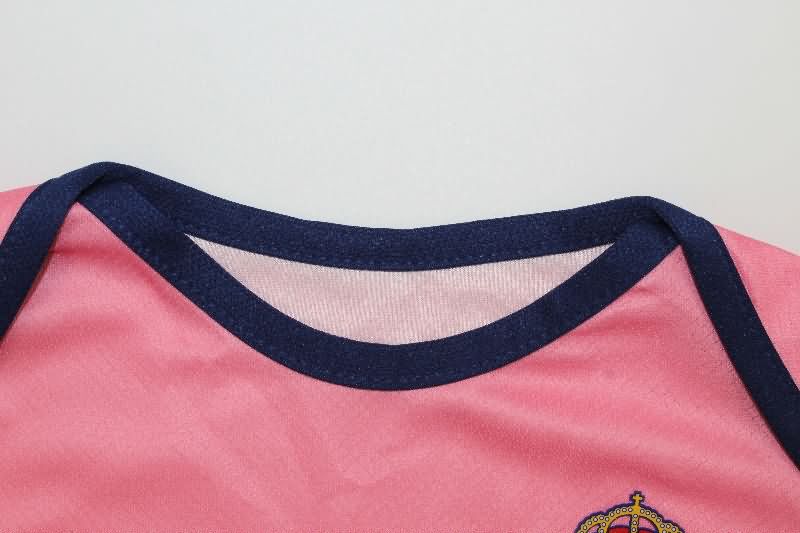 25/26 Real Madrid Pink Baby Soccer Jerseys