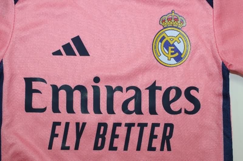25/26 Real Madrid Pink Baby Soccer Jerseys