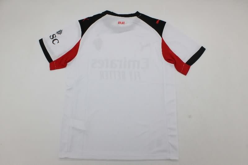 Thailand Quality(AAA) 25/26 AC Milan Away Soccer Jersey