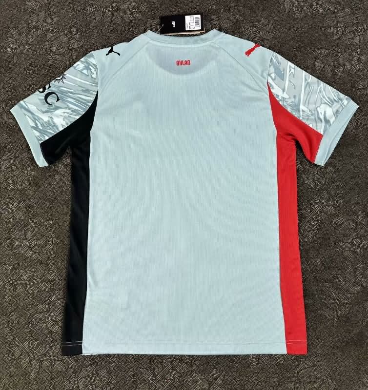 Thailand Quality(AAA) 25/26 AC Milan Away Soccer Jersey Leaked