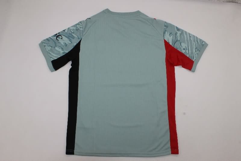 Thailand Quality(AAA) 25/26 AC Milan Goalkeeper Grey Soccer Jersey