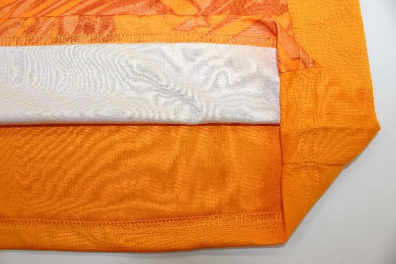 Thailand Quality(AAA) 25/26 AC Milan Goalkeeper Orange Soccer Jersey
