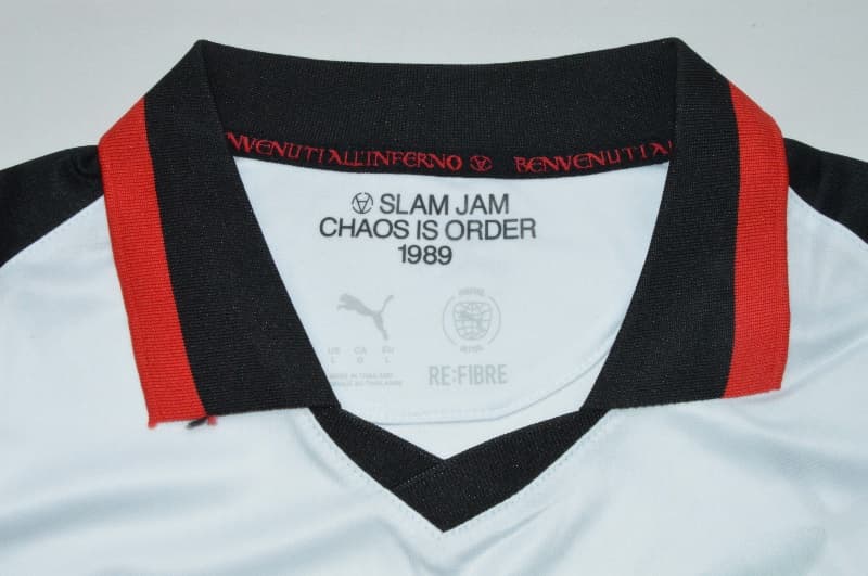 Thailand Quality(AAA) 25/26 AC Milan Goalkeeper White Soccer Jersey