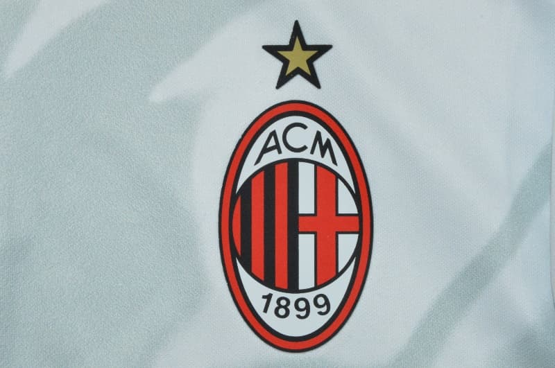 Thailand Quality(AAA) 25/26 AC Milan Goalkeeper White Soccer Jersey