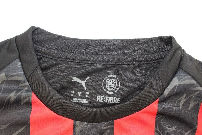 Thailand Quality(AAA) 25/26 AC Milan Home Soccer Jersey Leaked